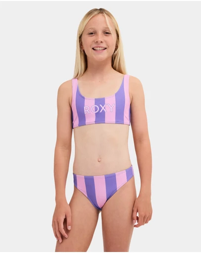 Roxy - Girls 8 to 16 Forever Roxy II Bralette Two Piece