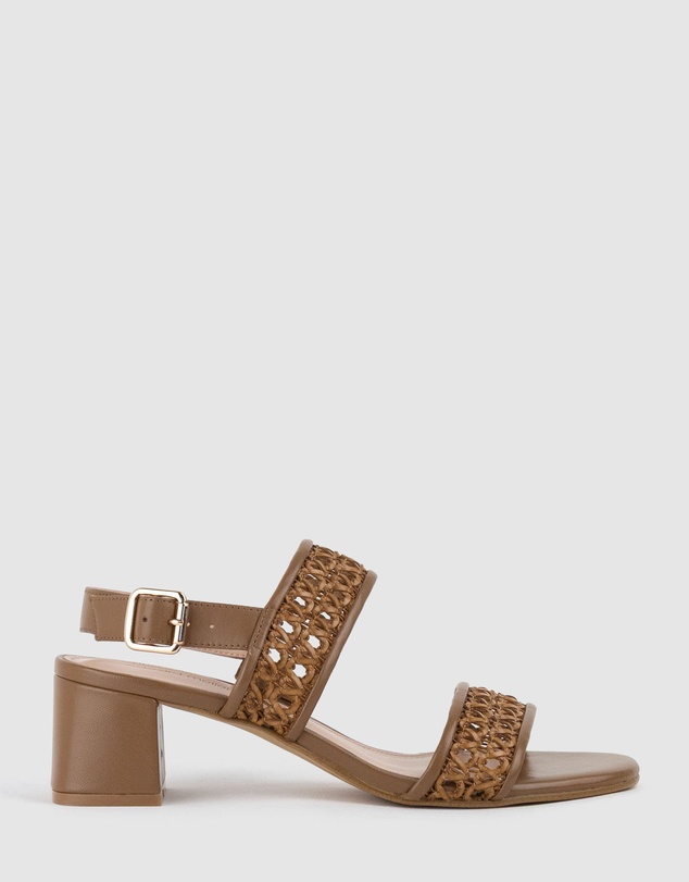Edward Meller - SIMONE50 Two Strap Weave Sandal