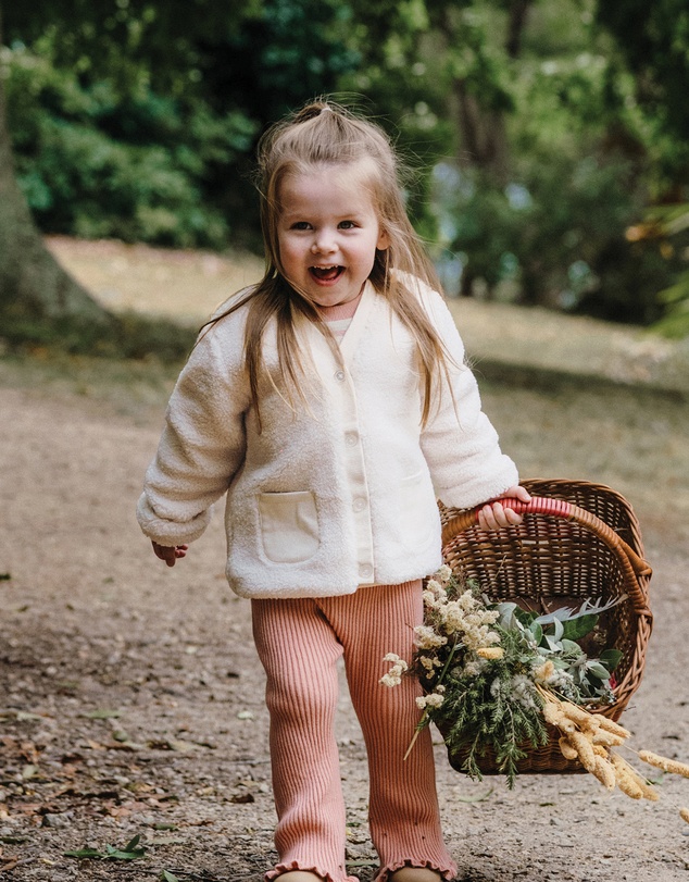Kynd Baby - Sherpa Jacket in Ivory