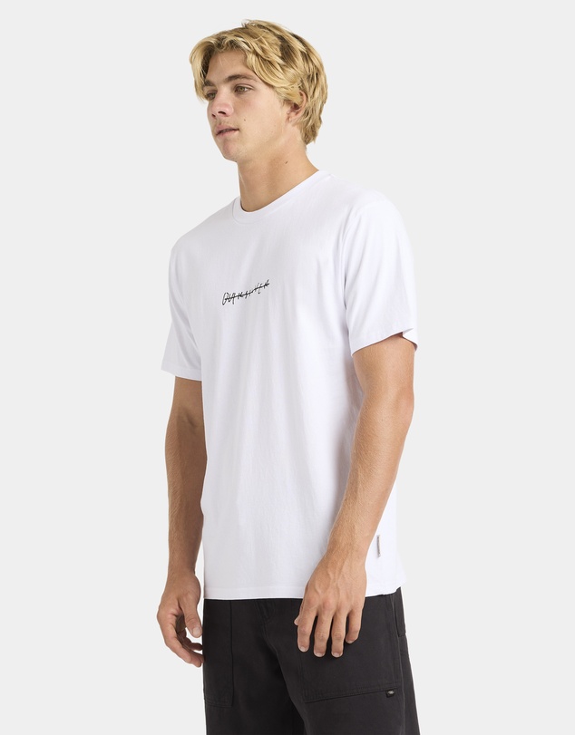 Quiksilver - Mens Qs Rushed Logo T-Shirt