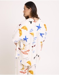 Subtitled - Escape Printed Short Sleeve Shirt