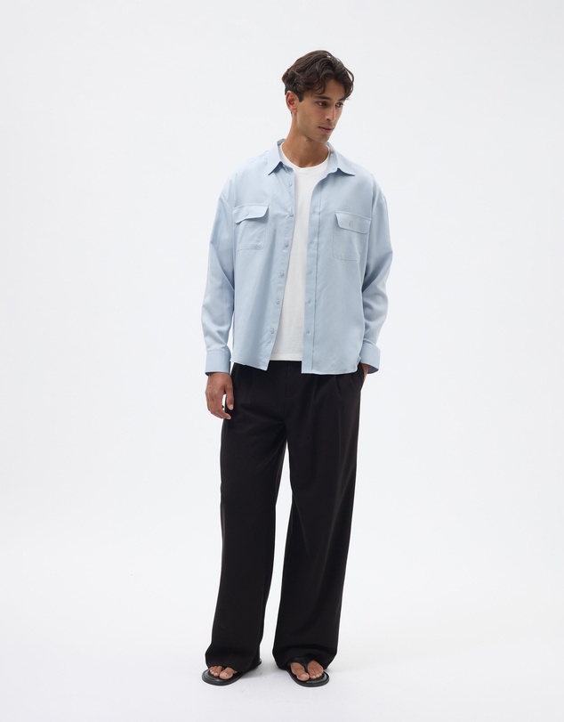 AERE - Relaxed Utility Pocket Shirt