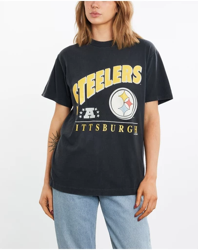 Vintage by The Real Deal - Pre Loved - Vintage 1992 NFL Pittsburgh Steelers Tee