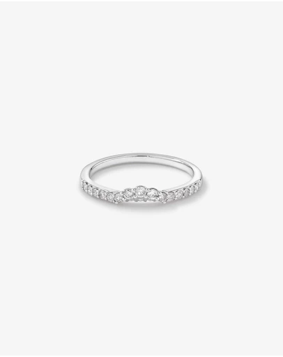 Michael Hill - Wedding Ring with 0.25 Carat TW of Diamonds in 14kt White Gold