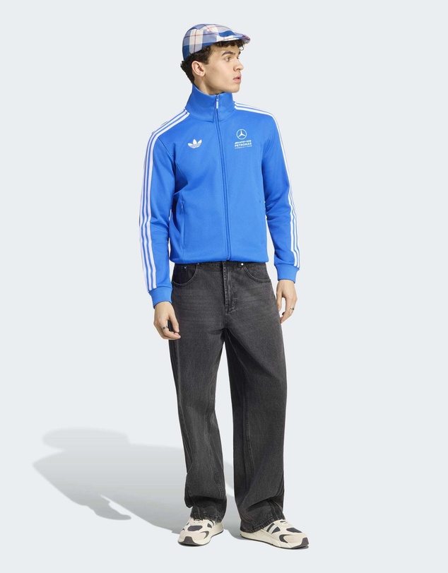 adidas Performance - MERCEDES - AMG PETRONAS FORMULA 1 TEAM BLUE WONDER TRACK TOP Mens
