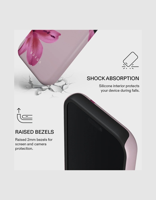 Burga - Burga iPhone 17 Pro Tough Magsafe Case Fragile Beauty