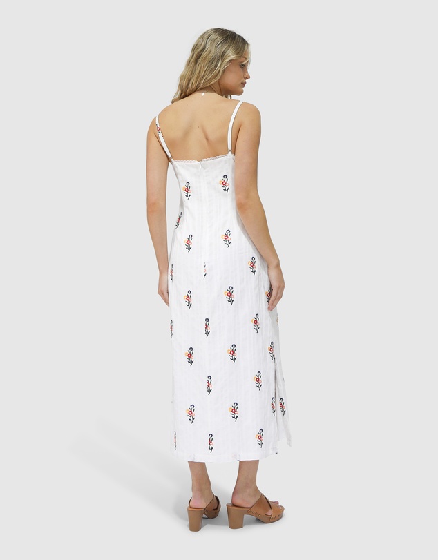 Belle & Bloom - She Blooms Floral Midi Dress