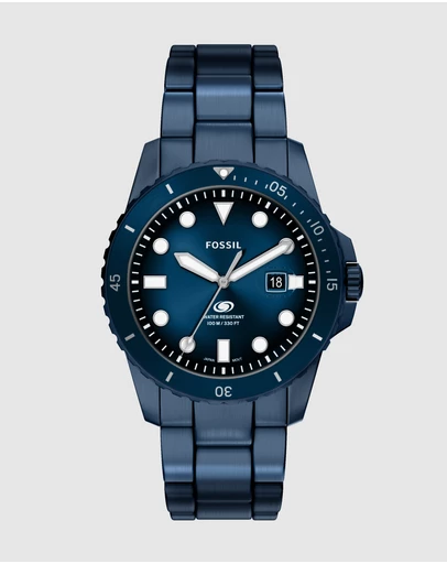 Fossil - Fossil Blue Blue Analogue Watch