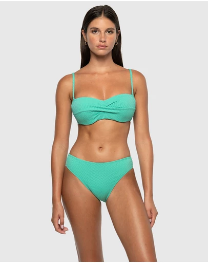 Nip Tuck Swim - Saranya Jacinta D/DD Underwire Bandeau Bikini Top