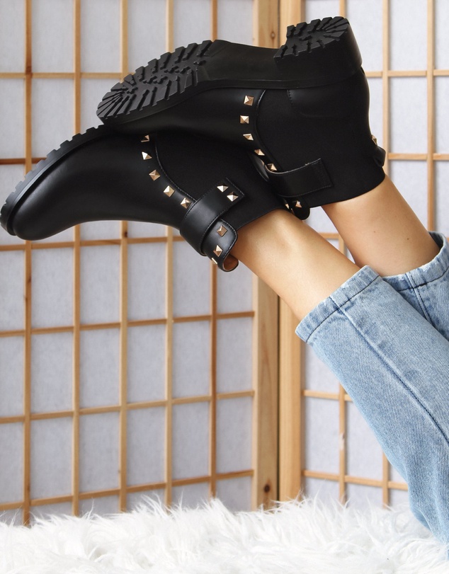 Belle & Bloom - City Lights Leather Ankle Boot