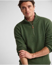 Oxford - Ryan Zip Neck Knit