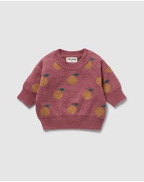 Wilson & Frenchy - Organic Knitted Jacquard Jumper - Babies