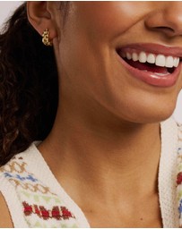 Fossil - Arden Gold-Tone Earring