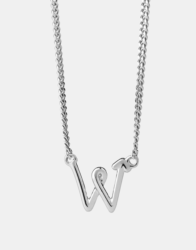 Karen Walker - W Initial Love Letter Necklace