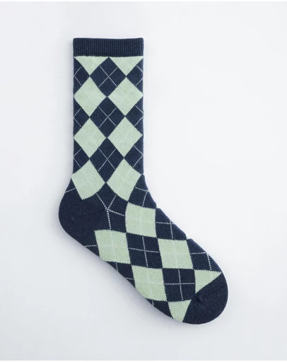 & Other Stories - Harlequin Pattern Socks