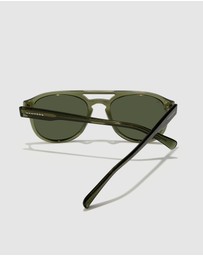 Hawkers Co - HAWKERS - Polarized Green Alligator DIVER Sunglasses for Men and Women UV400