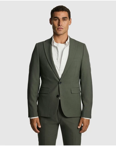 yd. - Zane Slim Fit Stretch Suit Jacket