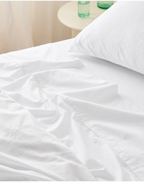 Sheet Society - Leo Washed Cotton Fitted Sheet Set