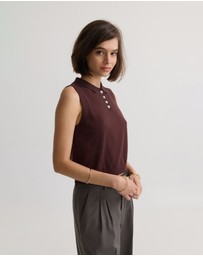 Oxford - Suki Cashmere Blend Polo