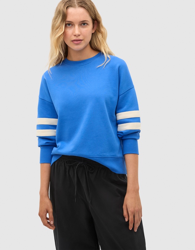 Seed Heritage - Contrast Detail Crew Neck Sweat