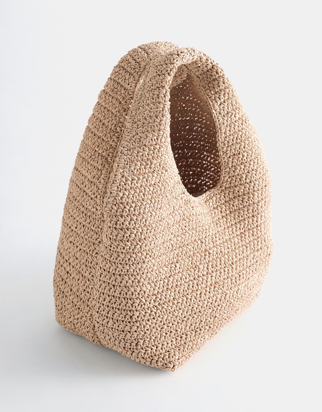 & Other Stories - Straw Mini Tote Bag