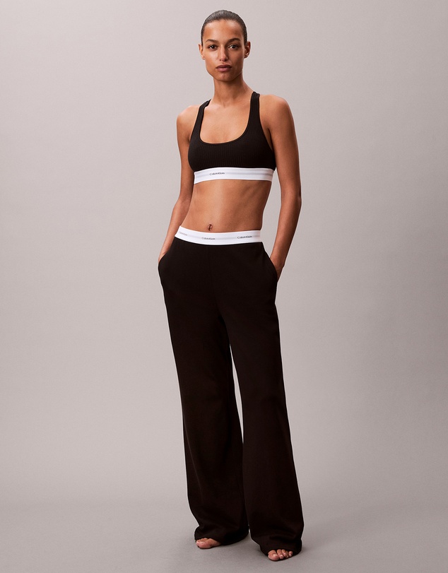 Calvin Klein - Logo Cotton Jersey Pants