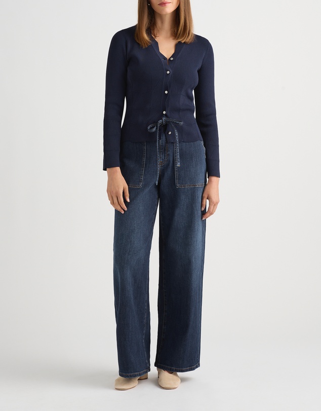 David Lawrence - Stace Scalloped Cardigan