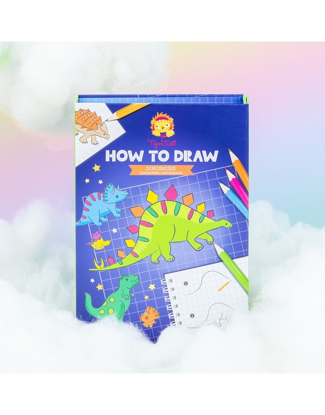Tiger Tribe - How to Draw - Dinosaurs