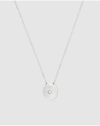 Wanderlust + Co - Falling Star Heirloom Locket Necklace