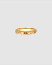 Haze & Glory - ICONIC EXCLUSIVE - Ring Starlover 925 Sterling Silver Gold-Plated