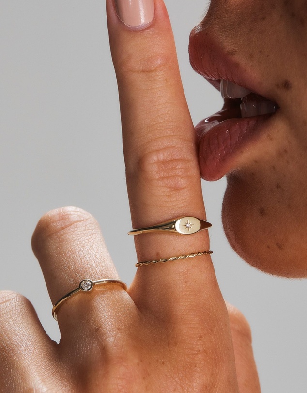 Luna Rae - Solid Gold - Astra Ring