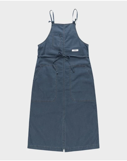 Element - Womens Pinafore Midi Dress