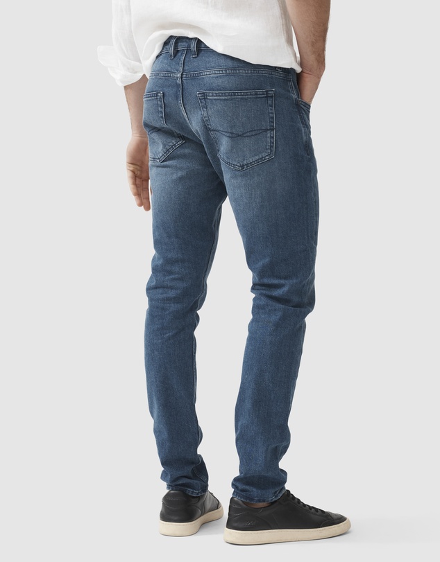 Rodd & Gunn - Oaro Slim Fit Italian Denim Short Leg