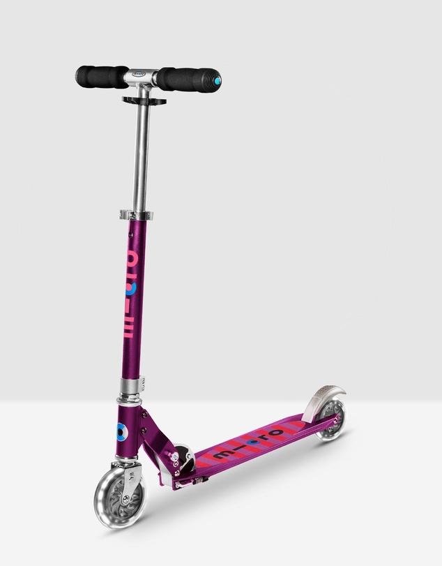 Micro Scooters - Micro Sprite 2 Wheel Folding Scooter with LED wheels
