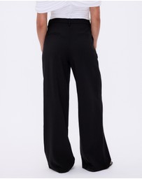 Minima Esenciales - Chloe Tailored Pleat Suit Pants