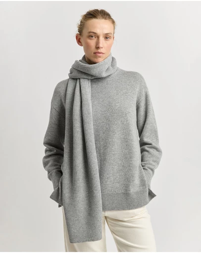 Toorallie - Fine Rib Scarf