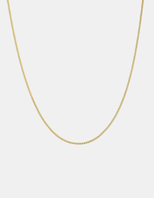 Ania Haie - Ania Haie Gold Flat S Link Chain Necklace