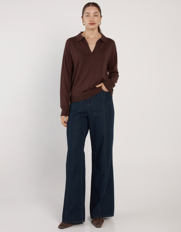 Fate + Becker - Solenne Polo Knit