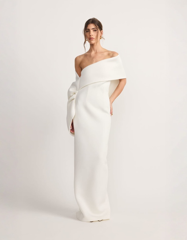 TOJHA - HAYES MAXI DRESS IVORY