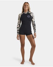 Billabong - Womens 2/2mm Spring Fever Natural Long Sleeve Springsuit