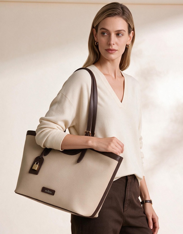 Milleni - Milleni Vegan Leather Shoulder Bag
