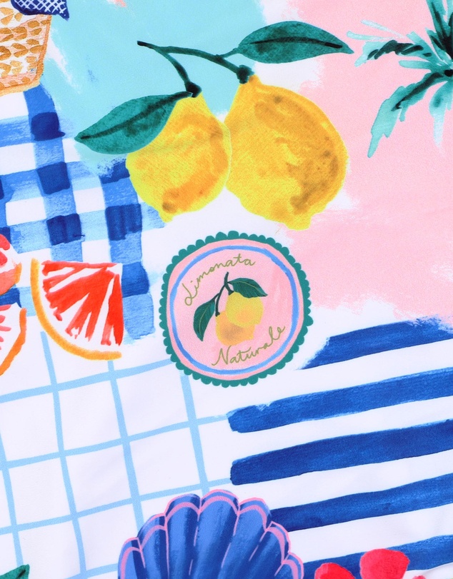 Minihaha - Camille Print Swimsuit - Kids-Teens