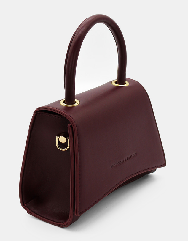 Morgan & Taylor - Zoella Top Handle Bag in Plum Purple