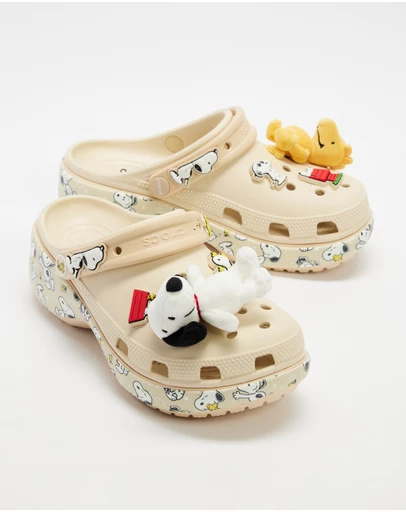 Crocs - Peanuts Crocband Platform Clogs - Unisex