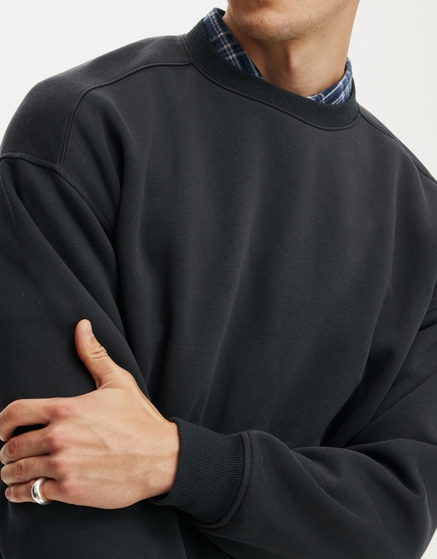 Cotton On - Box Fit Crew Sweater