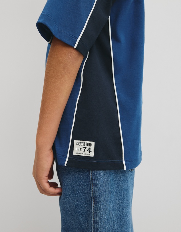 Country Road - Teen Relaxed Fit Spliced T-shirt