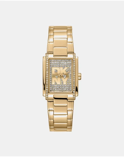 DKNY - Logo Gold Stainless Steel 23x30mm Watch