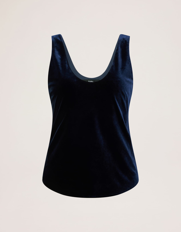 SABA - Lea Velvet Bias Tank