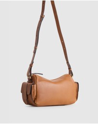 Evity - Narda Leather Pocket Crossbody Bag