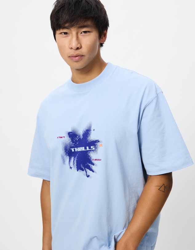 Thrills - Found Paradise Oversize Box Crop Tee - ICONIC EXCLUSIVE